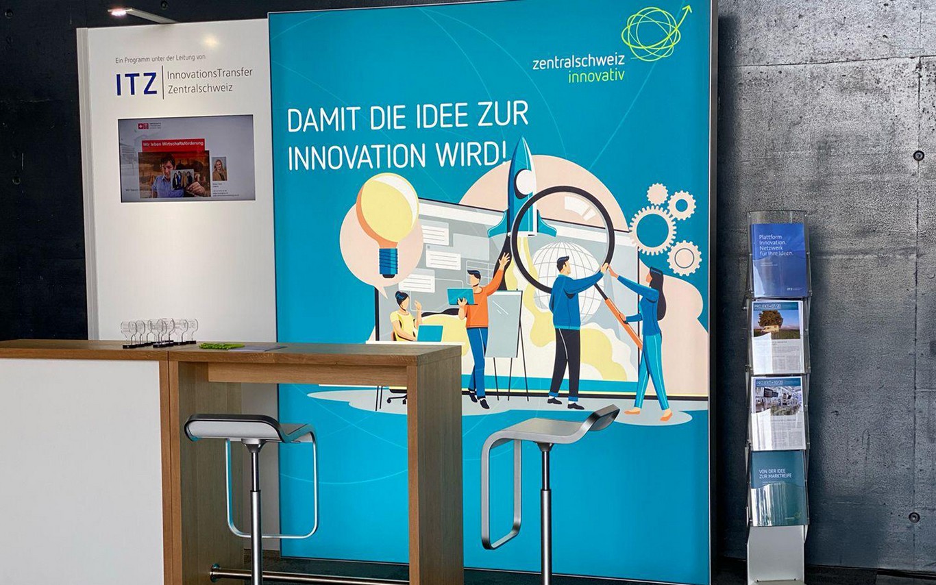 ITZ Innovation Transfer Zentralschweiz - Messestand